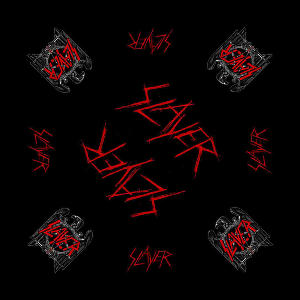 Slayer - Black Eagle Bandana - Black